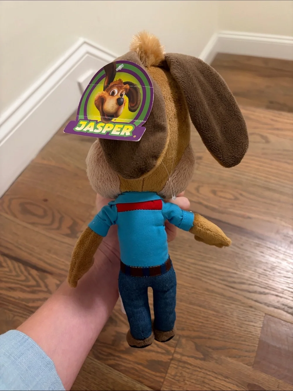 Jasper (chuck e. Cheese) Brown Plush Dog Toy NWT